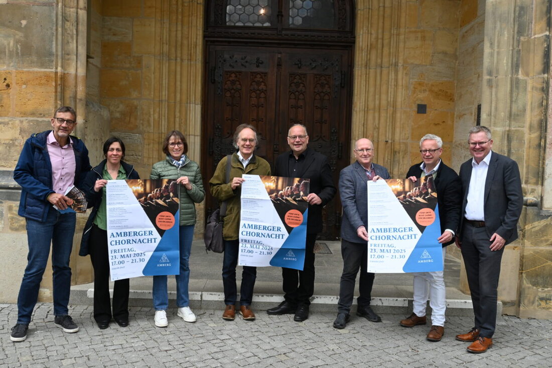 Amberg. Die erste "Amberger Chornacht" findet am 23. Mai 2025 mit acht Chören an fünf Orten statt, inklusive freier Konzerte und einem großen Finale in der Basilika St. Martin. Highlight ist die gemeinsame Darbietung des Coldplay-Hits "Viva la Vida" durch 100 Gymnasialchorsänger im Stadttheater.