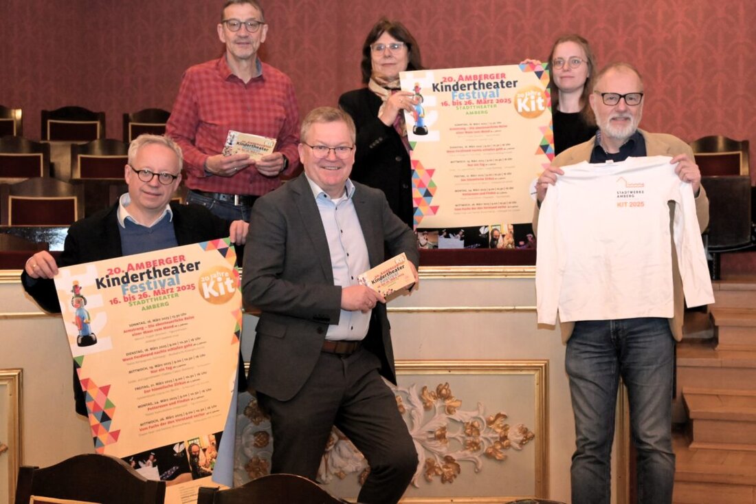 Amberg. Zum 20. Mal findet 2025 das Amberger Kindertheaterfestival KIT statt, mit einem Jubiläumsprogramm, das ehemalige Gewinner und Theaterworkshops umfasst.