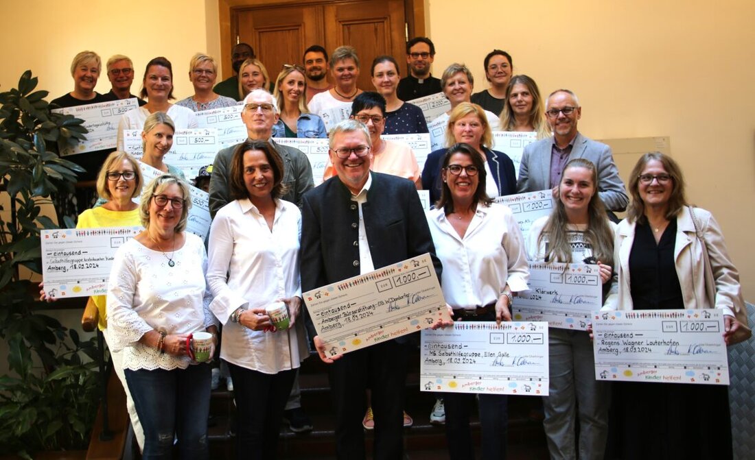Amberg. Der Verein Amberger Kinder helfen e.V. spendete insgesamt 20.000 Euro an soziale Einrichtungen.
