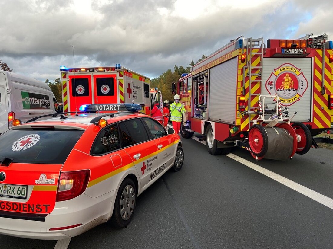 Pirk/Windischeschenbach/Mitterteich/Vohenstrauß/Moosbach. Insgesamt fünf Mal hat es am Wochenende auf der A93 und der A6 gekracht. Der Starkregen war nur zum Teil die Ursache.
