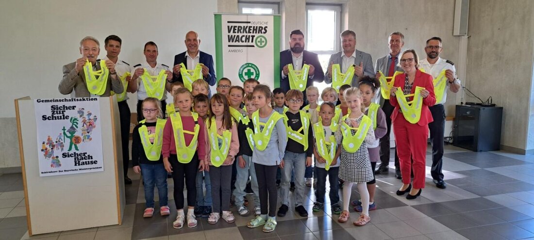 Sulzbach-Rosenberg. Die Aktion Sicher zur Schule – sicher nach Hause startete mit Kontrollen und Überwürfen und zudem gab es drei Unfälle mit 11 Leichtverletzten und eine Unfallflucht.