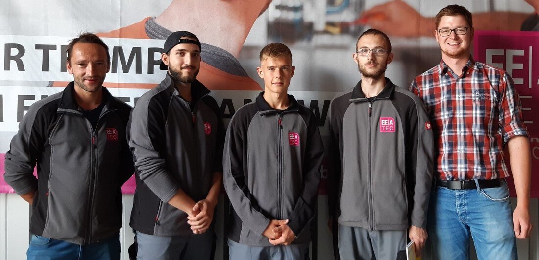 Weiden. Vier neue Kollegen beginnen ihre Ausbildung und Umschulung bei EEA TEC in Weiden.  Drei Azubis und ein Umschüler beginnen ihre Ausbildung zum Elektroniker für Energie- und Gebäudetechnik bei EEA [&hellip;]