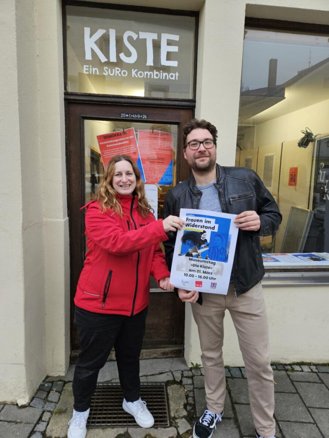 Sulzbach-Rosenberg. Eine Ausstellung in der KISTE rückt am Museumstag mutige Frauen in den Fokus, die dem NS-Regime widerstanden. Sie ist am Sonntag, 1. März, von zehn bis 16 Uhr zu sehen und zudem vom 26. Februar bis 9. März.