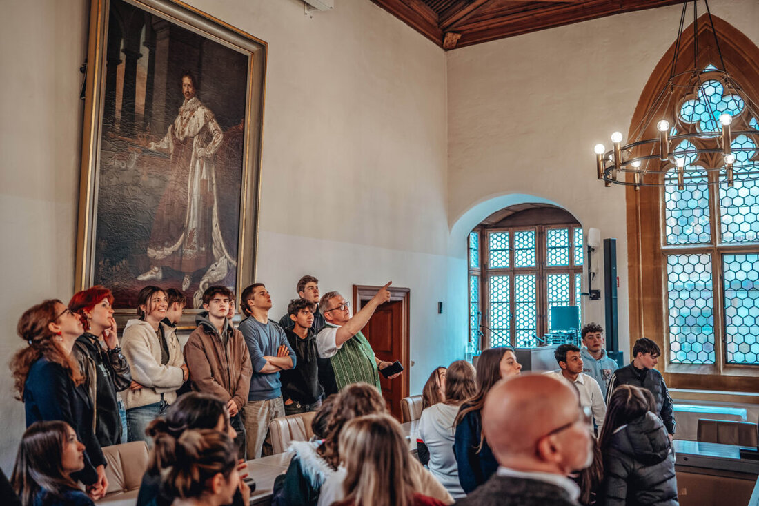 Amberg. Schüler aus Desenzano waren am Erasmus-Gymnasium zu Gast, erlebten ein vielfältiges Programm und förderten die Städtepartnerschaft.