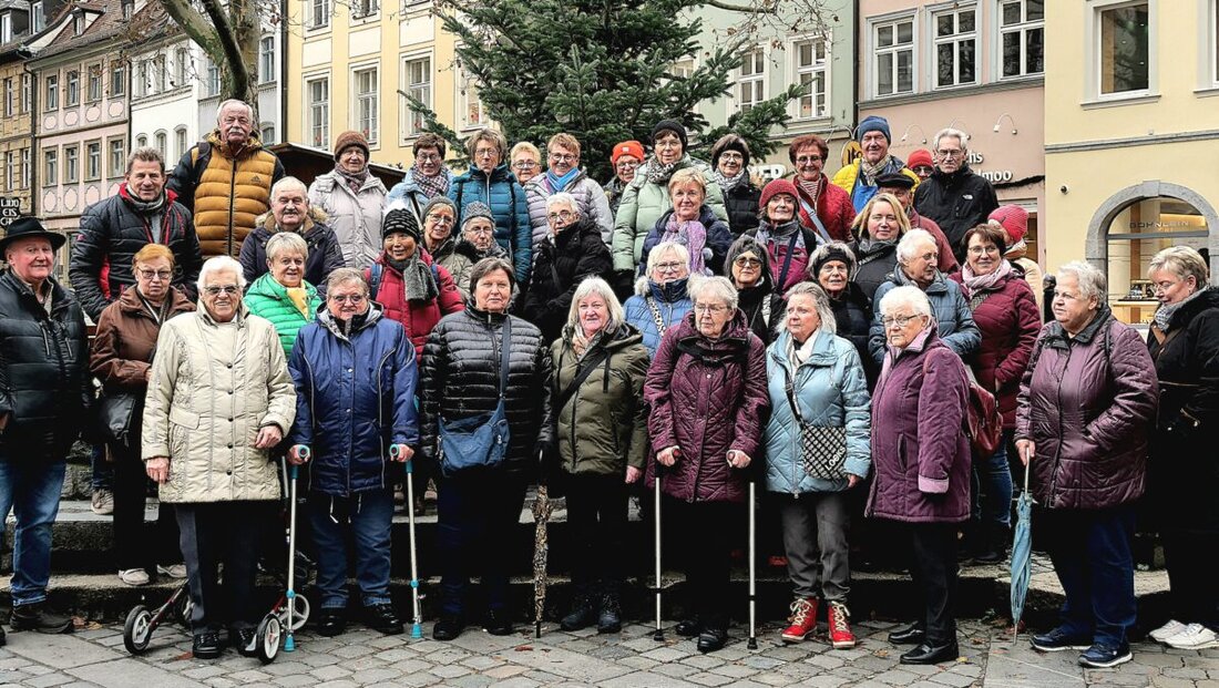 Weiden. Rund 50 BVS-Senioren fuhren mit dem Bus zum Weihnachtsmarkt nach Bamberg, besuchten Dom und Reiter und genossen die Märkte. Geplant ist schon die nächste Tour nach Dresden oder Schwarzenberg.
