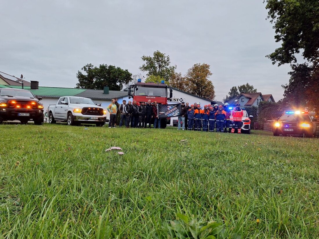 Mitterteich. Die Backwood Bavarians übergaben am 23. September 2025 je 500€ an Jugendfeuerwehr und BRK Mitterteich, finanziert aus dem US Car&Bike Treffen vom 26. Juli 2025.