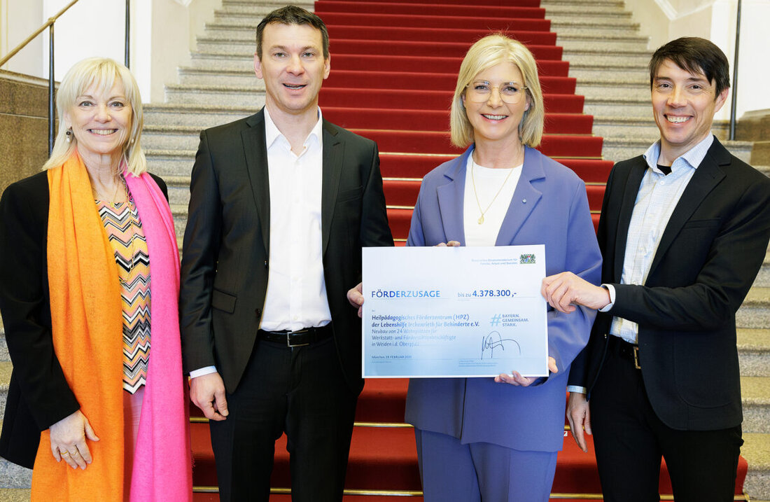 Irchenrieth/Weiden/München. Der Freistaat Bayern investiert mehr als vier Millionen Euro in einen Neubau des HPZ. Das Heilpädagogische Zentrum baut in Weiden ein Wohnheim mit 24 Plätzen.