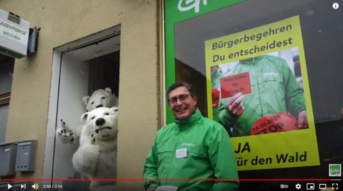 Weiden. Weiden West IV ist in aller Munde. Wir haben Vertreter aus Wirtschaft und Politik zu ihrer Meinung zum neu geplanten Gewerbegebiet gefragt. Greenpeace Weiden hat sich für seine Videobotschaft gleich [&hellip;]