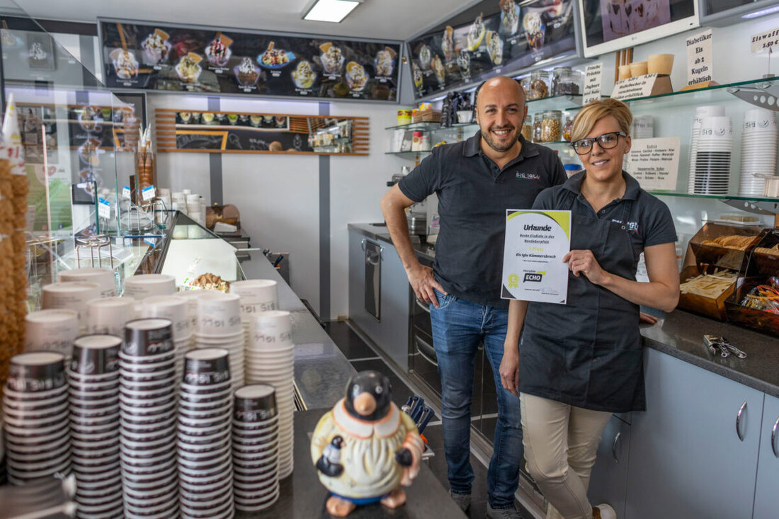 Kümmersbruck/Weiden/Grafenwöhr. Die OberpfalzECHO-Leser haben in unserer Umfrage über ihre Lieblings-Eisdiele abgestimmt. Wir haben die Gewinner besucht, eine Siegerurkunde in eurem Namen überreicht und vieles über tolle Eiskreationen erfahren.