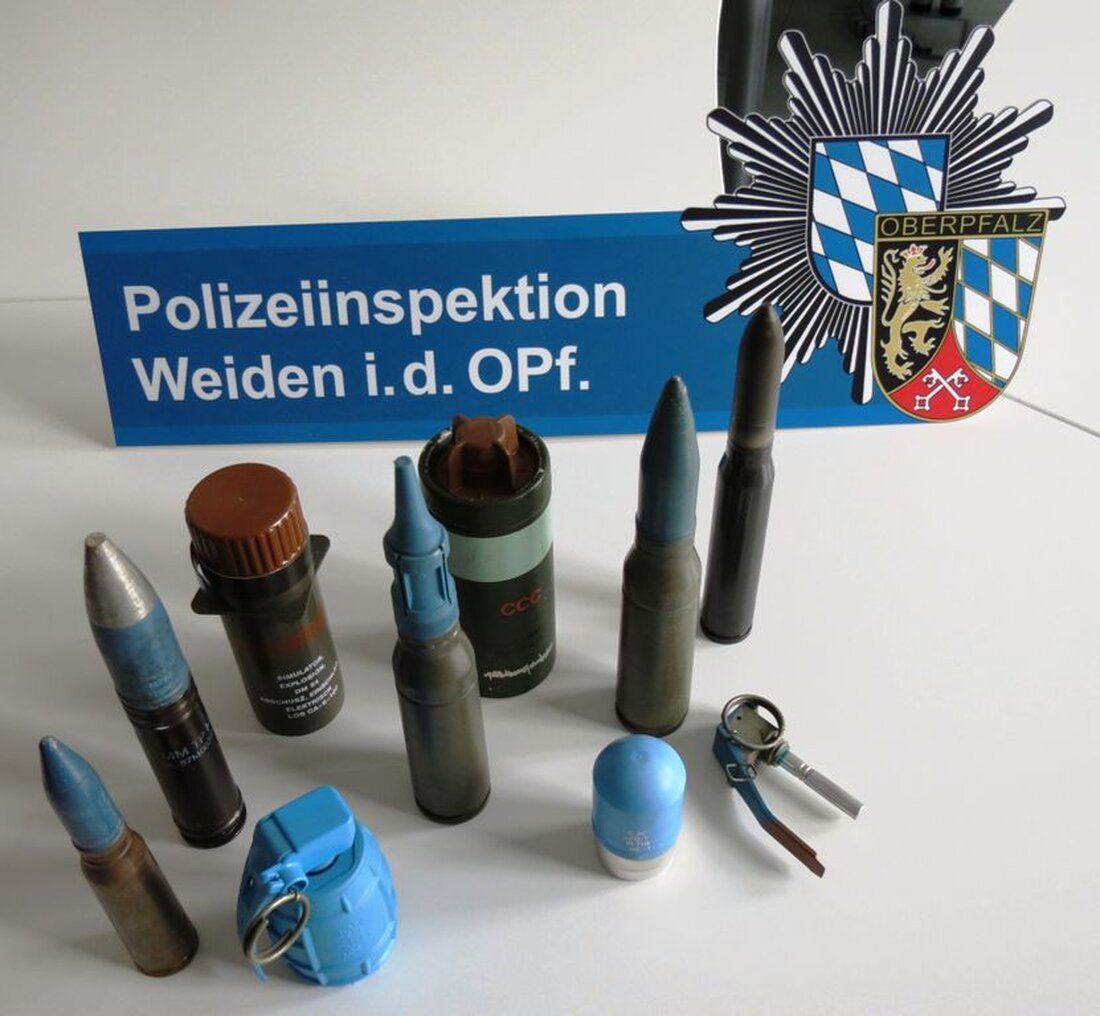 Weiden. Am vergangenen Donnerstag teilte ein Angestellter einer Weidener Firma der Polizei mit, dass man beim Öffnen eines versperrten Spindes „explosive“ Fundsachen entdeckt habe. Wem die Munition gehört, ist noch nicht [&hellip;]