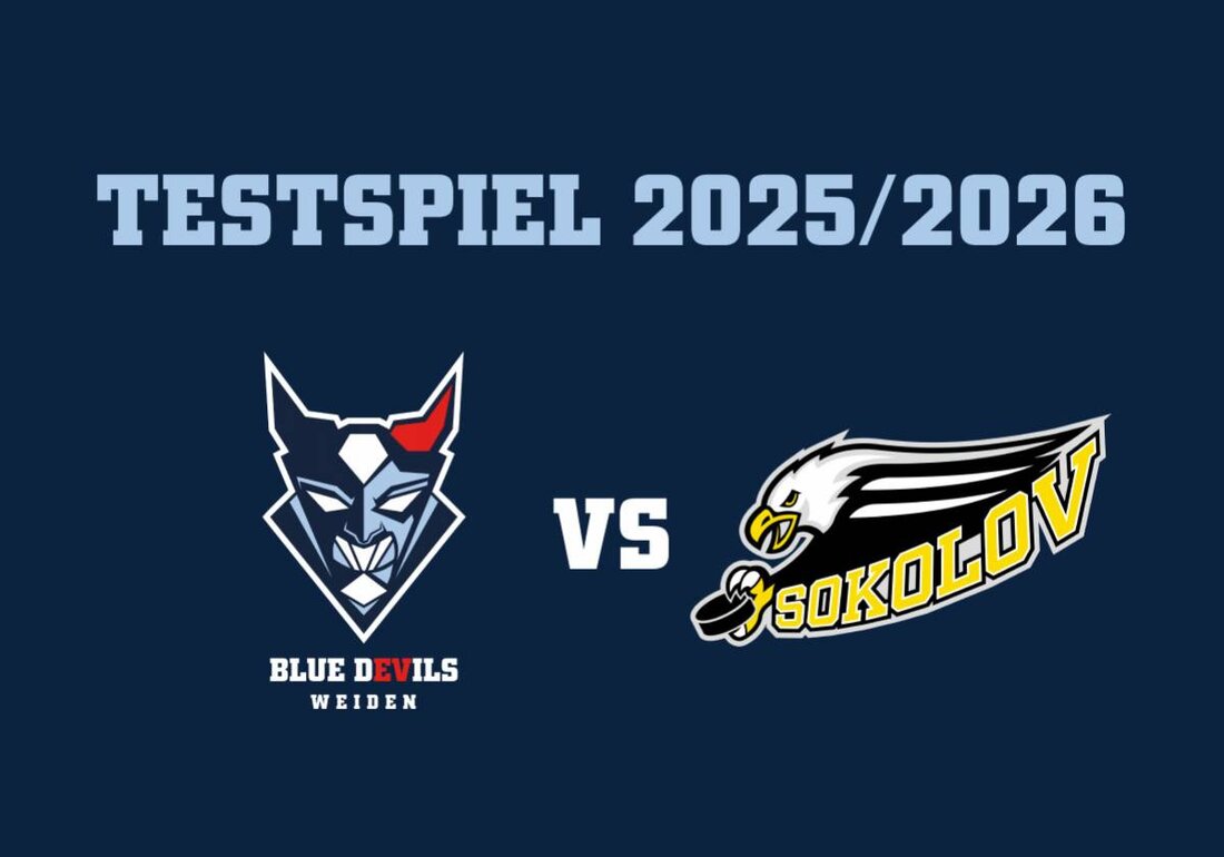 Weiden. Das zweite Vorbereitungsheimspiel der Blue Devils Weiden für die Saison 2025/2026 gegen HC Banik Sokolov am 30. August 2025 in der Hans-Schröpf-Arena wird von den Blue Devils Spielbetriebs ausgerichtet. Tickets sind über okticket.de erhältlich, im Anschluss an das Spiel findet die 40-Jahr-Feier des 1. EV Weiden statt.