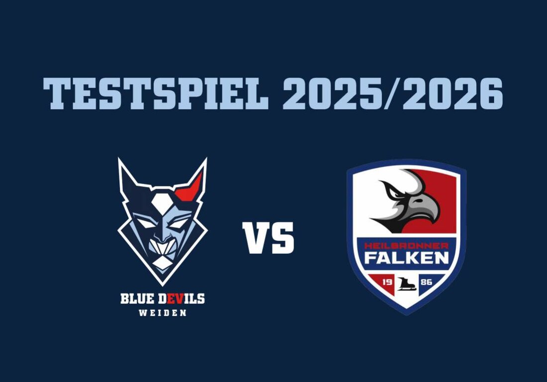 Weiden. Die Blue Devils Weiden organisieren ihr erstes Vorbereitungsheimspiel für die Saison 2025/2026 gegen die Heilbronner Falken in der Hans-Schröpf-Arena. Tickets für das Spiel am 23. August 2025 sind online auf okticket.de erhältlich.