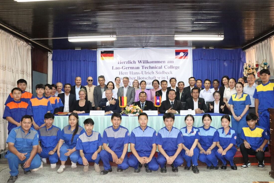 Weiherhammer. Die erfolgreiche Ausbildungskooperation zwischen der Oberpfalz und Laos wird weiter ausgebaut. 