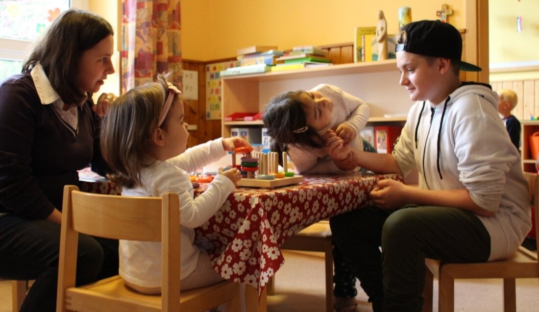 Neustadt/WN/Weiden. Heute ist bayernweiter Girls’ und Boys’Day. Die Kindergartenkinder im St. Martin Kindergarten/Kinderkrippe in Neustadt haben ihre jungen Betreuer auf Zeit sofort ins Herz geschlossen. “Ich finde es so schön”, [&hellip;]