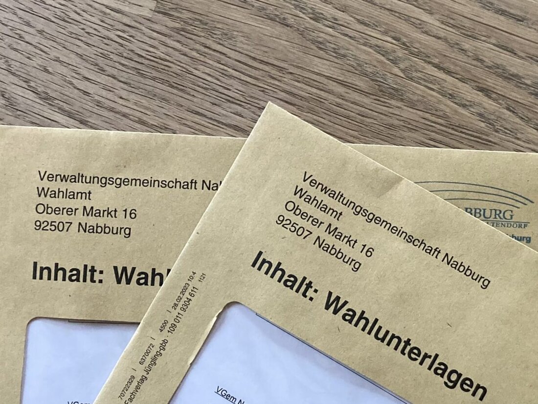 Waldershof. Ab 19. Februar 2025 keine Briefwahl per Post. Unterlagen direkt im Rathaus abgeben.