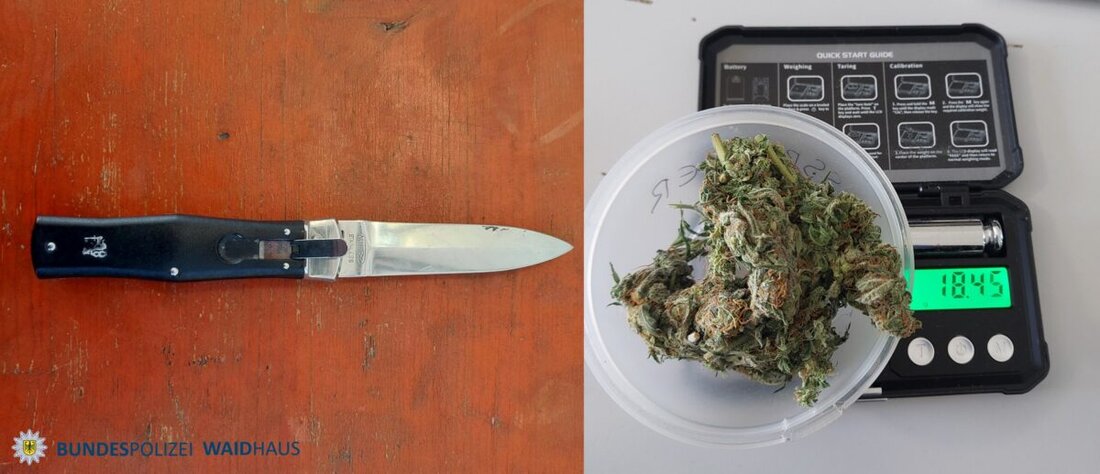 Waidhaus. Bei Grenzkontrollen an der Autobahn A6 stellten Bundespolizisten vier verbotene Springmesser sicher. Gegen die Betroffenen leitete die Bundespolizei Ermittlungsverfahren wegen Verstößen gegen das Waffengesetz ein.