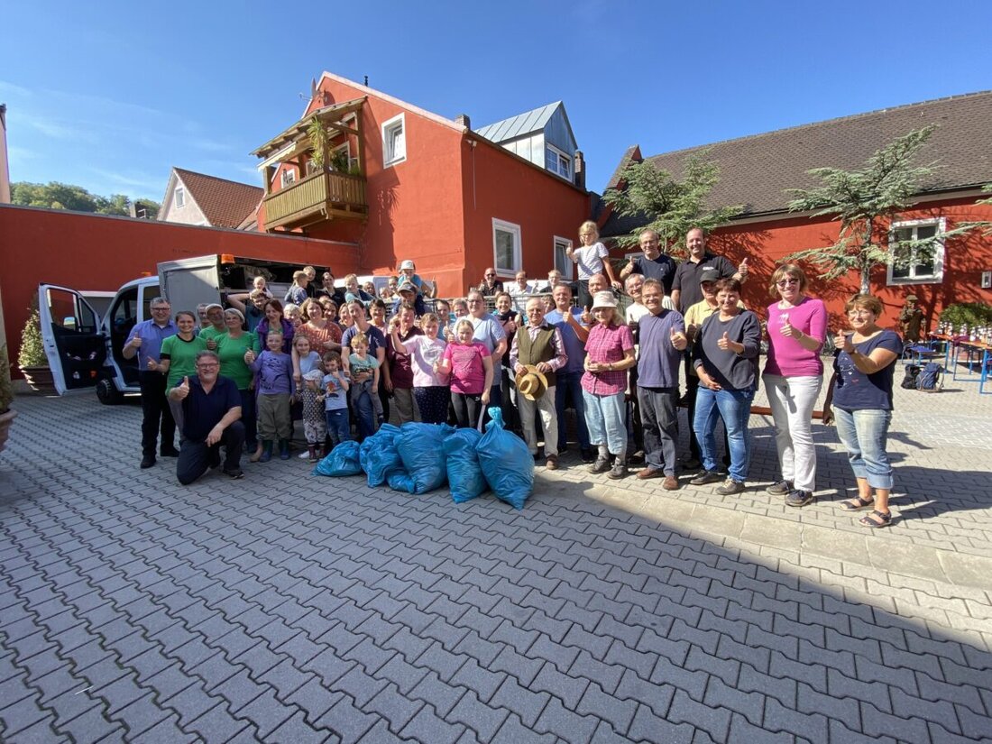Burglengenfeld. Über 300 Freiwillige sammelten Mitte September Müll im Rahmen der sechsten "Rama Dama"-Aktion. 