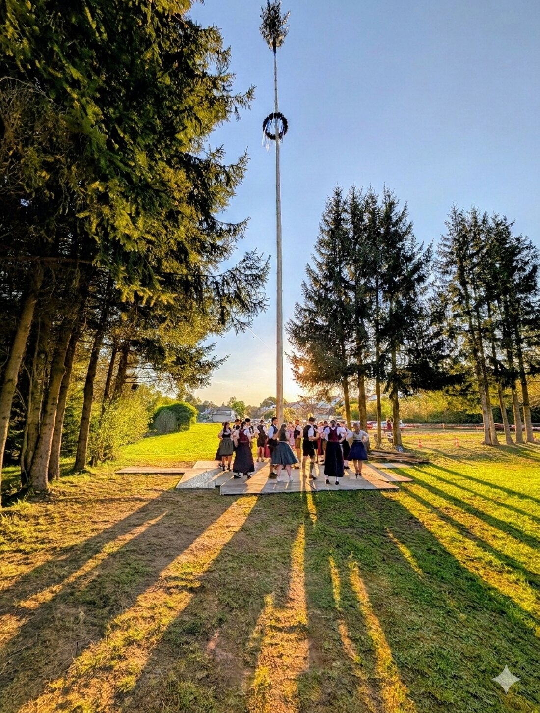 Pressath. Der Burschenverein feiert sein Maibaumfest an drei Tagen auf dem Hirtweiher Bolzplatz. Am 30. April startet der Festzug ab 17 Uhr, die Baumaufstellung folgt ab 18 Uhr; am 1. Mai Familiennachmittag, am 2. Mai Party.