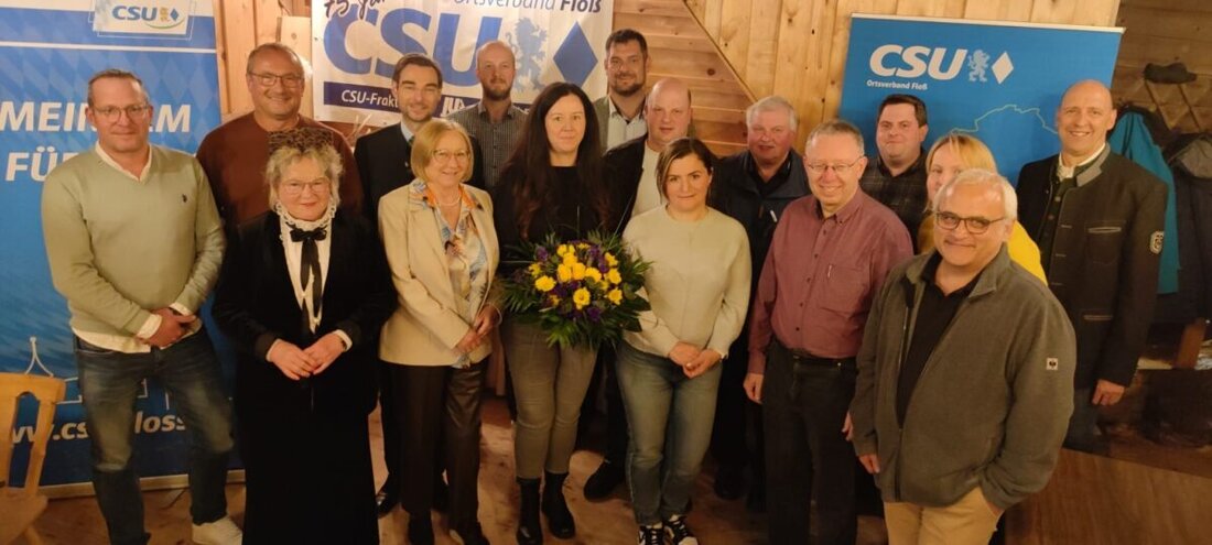 Floß. Der CSU-Ortsverband hat sich neu aufgestellt, Nadine Gralla-Sommer bleibt Vorsitzende. Themen wie Windkraft und Schulsanierungen prägen die Agenda.