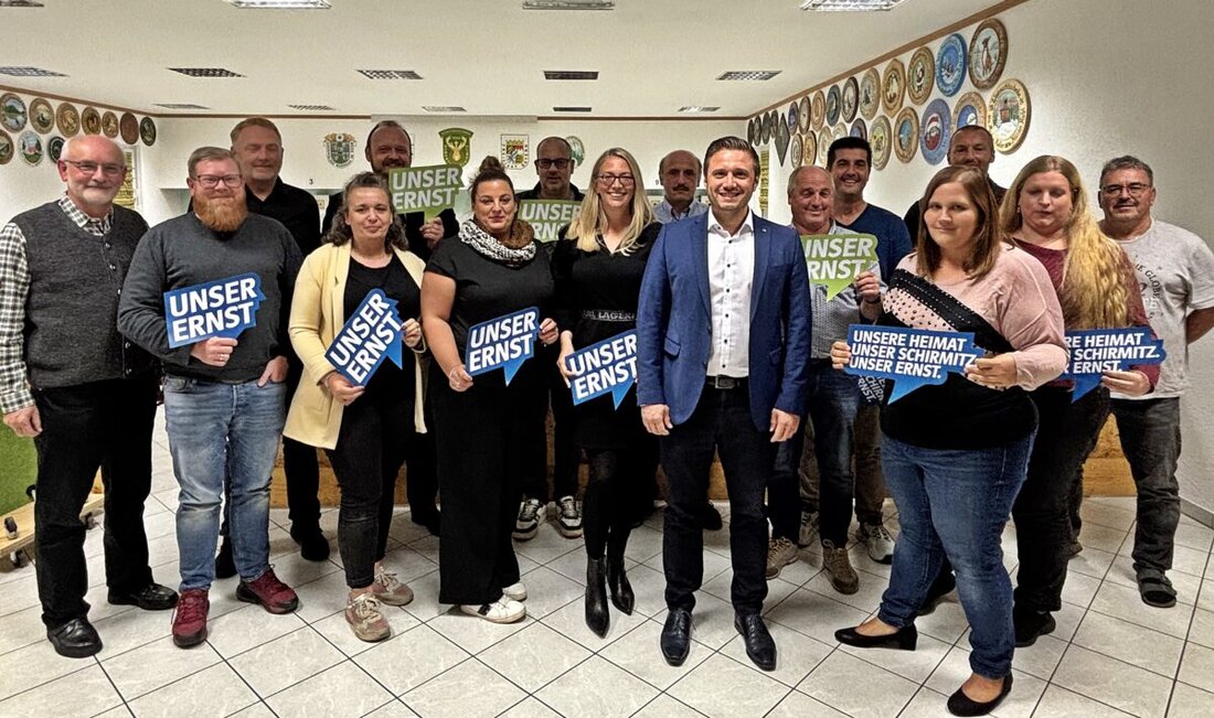 Schirmitz. Die CSU Schirmitz nominierte Ernst Lenk erneut zum Bürgermeisterkandidaten und wählte ihn mit 100 Prozent. Zudem präsentierte der Ortsverband die Gemeinderatsliste und bilanzierte zentrale Projekte.