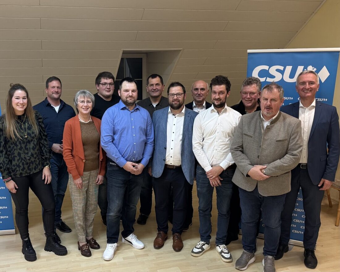Freihung. Die drei CSU-Ortsverbände haben am 24. Oktober 2025 im Sportheim des FC Freihung ihre Liste für die Kommunalwahl 2026 beschlossen. 14 Bewerber und drei Ersatzkandidaten wurden einstimmig nominiert. Gäste gratulierten.