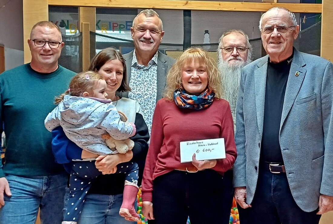 Weiden. Eine willkommene Unterstützung erhielt das Kinderhaus Maria Waldrast in Weiden-West: Die Vorstandschaft des CSU-Ortsverbandes Weiden-West übergab eine Spende in Höhe von 600 Euro. Der Betrag stammt aus dem Erlös des traditionellen Starkbierfestes des Ortsverbandes.