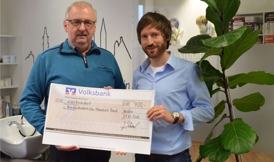 Weiden. Kurz nach Weihnachten ging eine Spende bei der Kinderkrebshilfe Oberpfalz Nord ein. Es ist eine Herzensangelegenheit des Friseurmeisters und Inhabers des Cityfriseurs Jörg Schiml: Durch das integrierte Perücken-Studio in seinem [&hellip;]