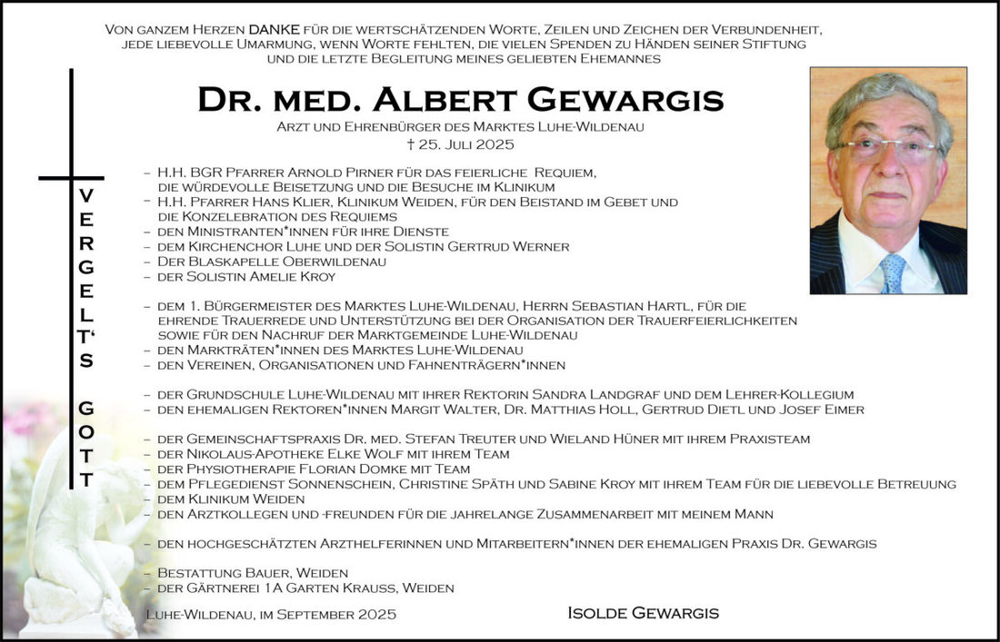 Begleitet durch: Bestattung Bauer - Weiden