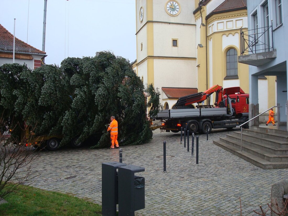 Mitterteich. In der Woche vor dem ersten Adventssonntag hat die Stadt Mitterteich wieder einen Christbaum am zentralen Marktplatz vor der Kirche aufgestellt. Bis es aber so weit war, mussten einige [&hellip;]