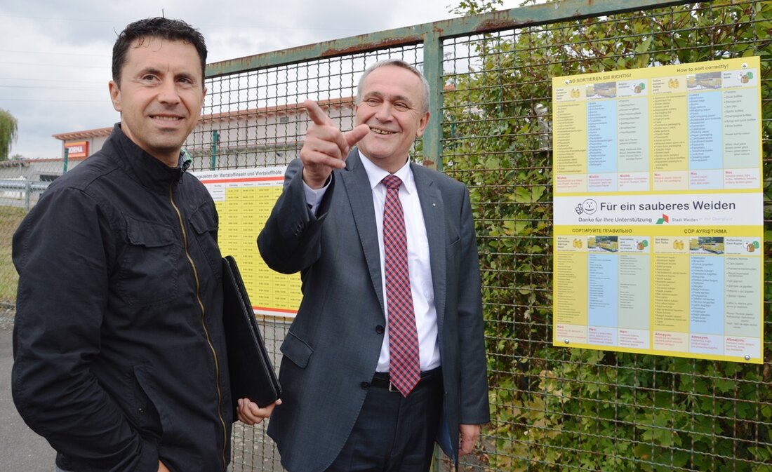 Weiden. Ein neuer Schriftzug und ein freundlicher Smiley sollen in Weiden auf das Thema Müllentsorgung aufmerksam machen. Und die Bevölkerung zu einem bewussteren Umgang mit dem Müll motivieren.  Die Müllautos [&hellip;]