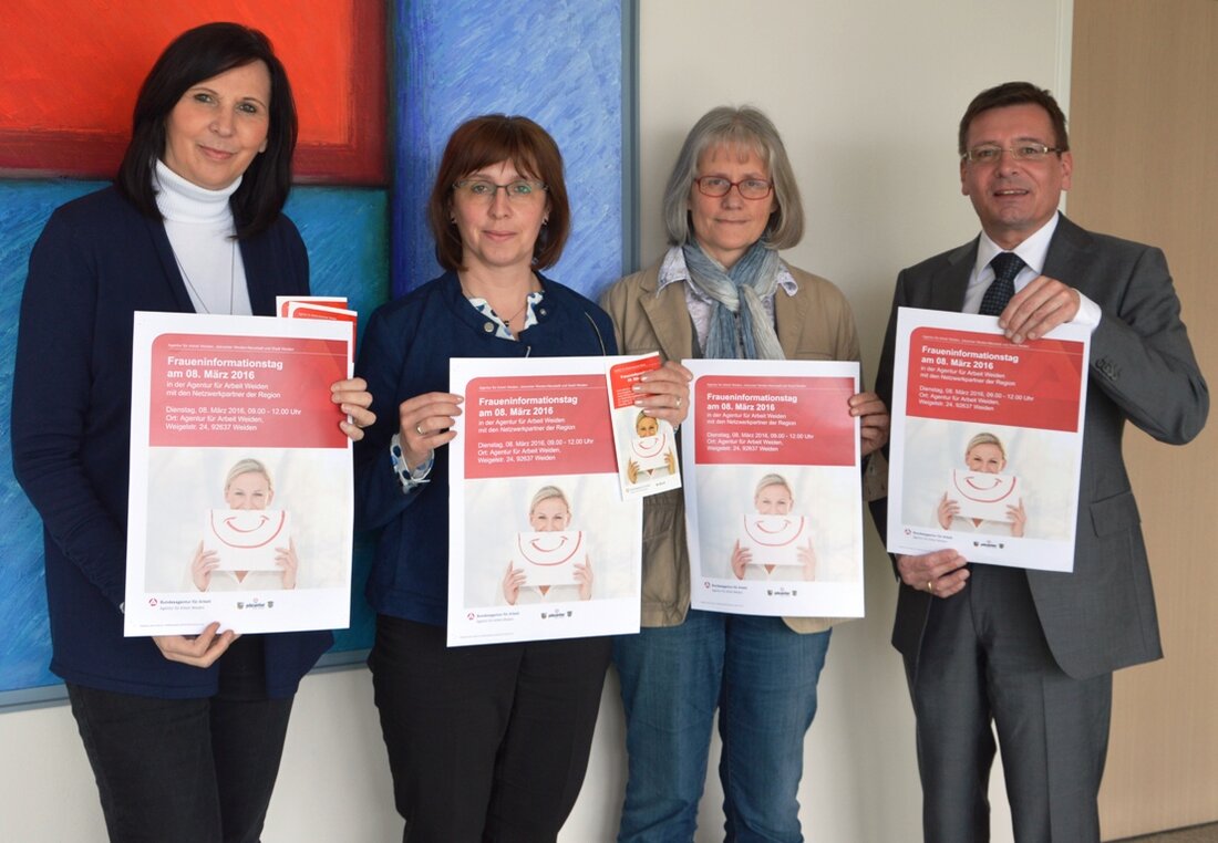 Weiden. “In vielen Ländern ist der achte März sogar ein Feiertag”, erzählt Monika Reichel, Beauftragte für Chancengleichheit am Arbeitsmarkt, Jobcenter Weiden – Neustadt. Ein guter Grund, um am Weltfrauentag auch den Informationstag [&hellip;]
