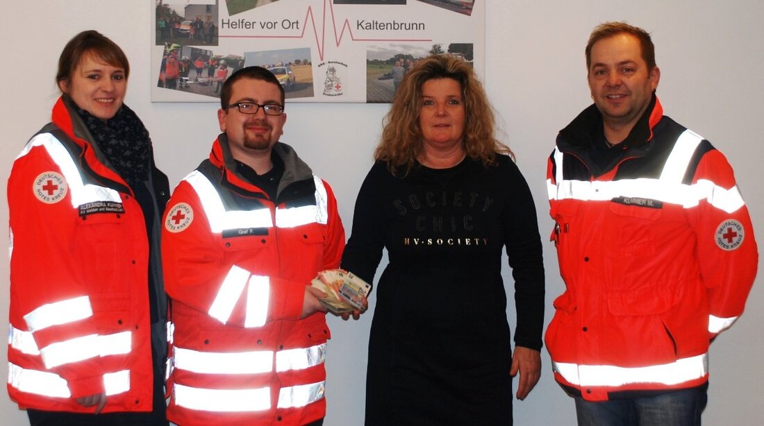 Kaltenbrunn. Zur Übergabe einer großzügigen Spende von 500 Euro kam Beate Merkel von der Schimmel AG bei den Helfern vor Ort in Kaltenbrunn vorbei.  Wir unterstützen gerne sinnvolle Projekte in der [&hellip;]