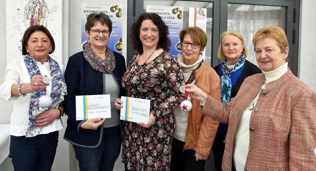 Weiden. Der Erlös der Weihnachtstombola des Inner Wheel Club Weiden übergaben die verantwortlichen Frauen an zwei soziale Einrichtungen aus Weiden. Die dürfen sich dank hübscher Weihnachtskugeln über einen Zuschuss von [&hellip;]
