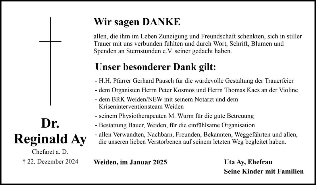 Begleitet durch: Bestattung Bauer - Weiden