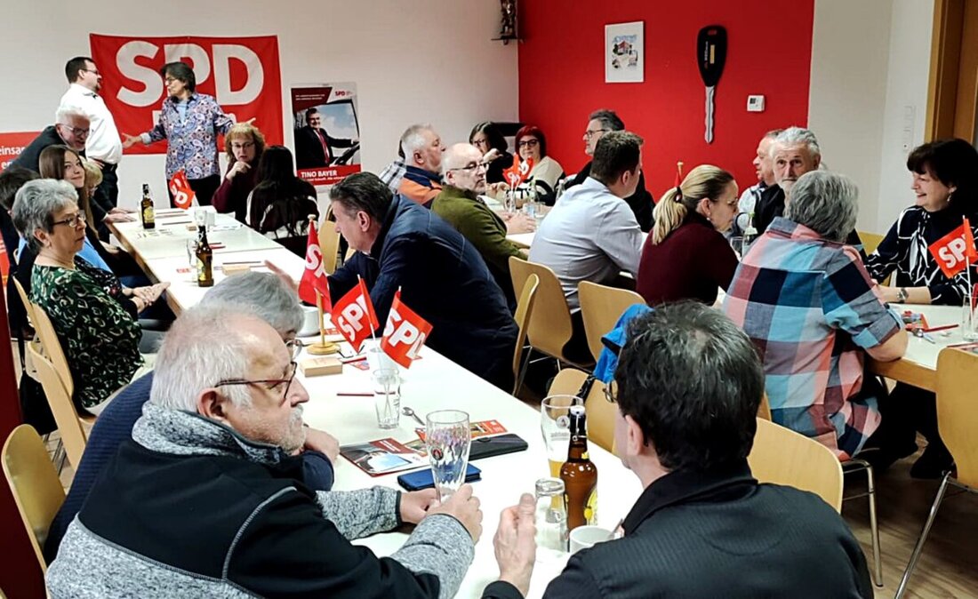 Bechtsrieth. Beim politischen Brunch im Feuerwehrhaus kamen am Sonntag viele Bürger mit SPD-Kandidaten ins Gespräch.