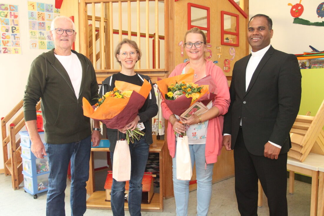Neukirchen zu St. Christoph. Anja Thalhauser und Stefanie Ach können es kaum fassen. „Die Zeit ist wie im Flug vergangen“, stimmen die Leiterin des Kinderhauses Neukirchen zu St. Christoph und ihre Stellvertreterin überein.