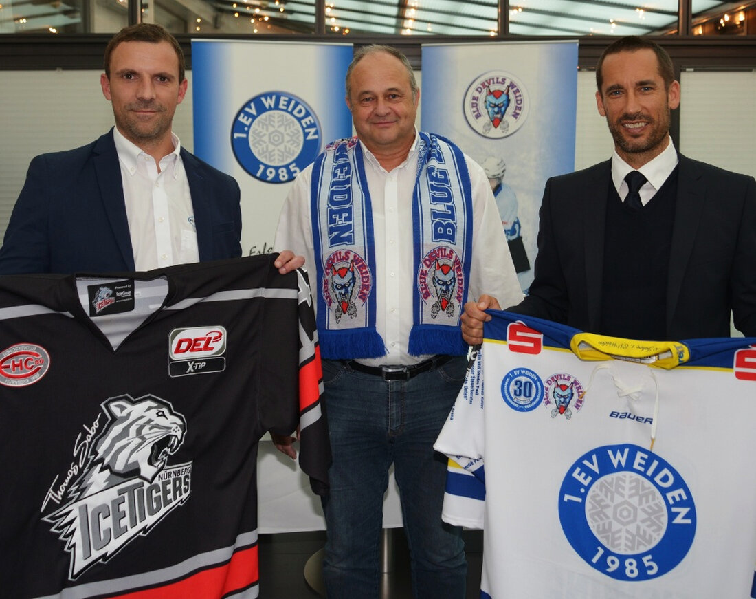 Weiden. Die Blue Devils Weiden sind neuer Kooperationspartner der THOMAS SABO Ice Tigers. Das haben der Süd-Oberligist und der DEL-Club aus Nürnberg bei einer gemeinsamen Pressekonferenz in Weiden bekannt gegeben. [&hellip;]