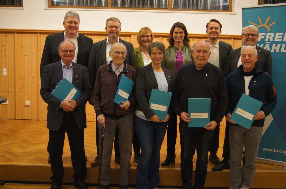 Vorbach. Der Freie Wähler Kreisverband feierte sein 40. Gründungsjubiläum und ehrte verdiente Mitglieder. Unter den Geehrten sind Wegbereiter seit 1985. Die Würdigungen übernahmen Tanja Schweiger und weitere Mandatsträger.