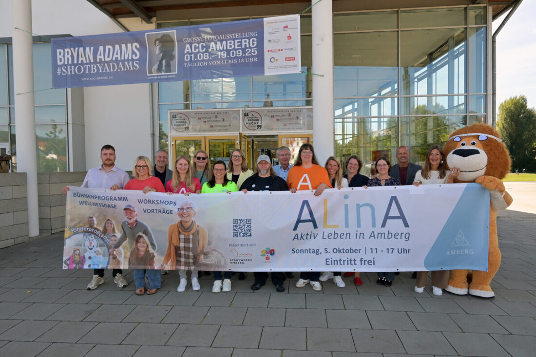 Amberg. Am Sonntag lädt die Stadt von 11 Uhr bis 17 Uhr erneut zu „ALinA – Aktiv Leben in Amberg“ ins Amberger Congress Centrum (ACC).