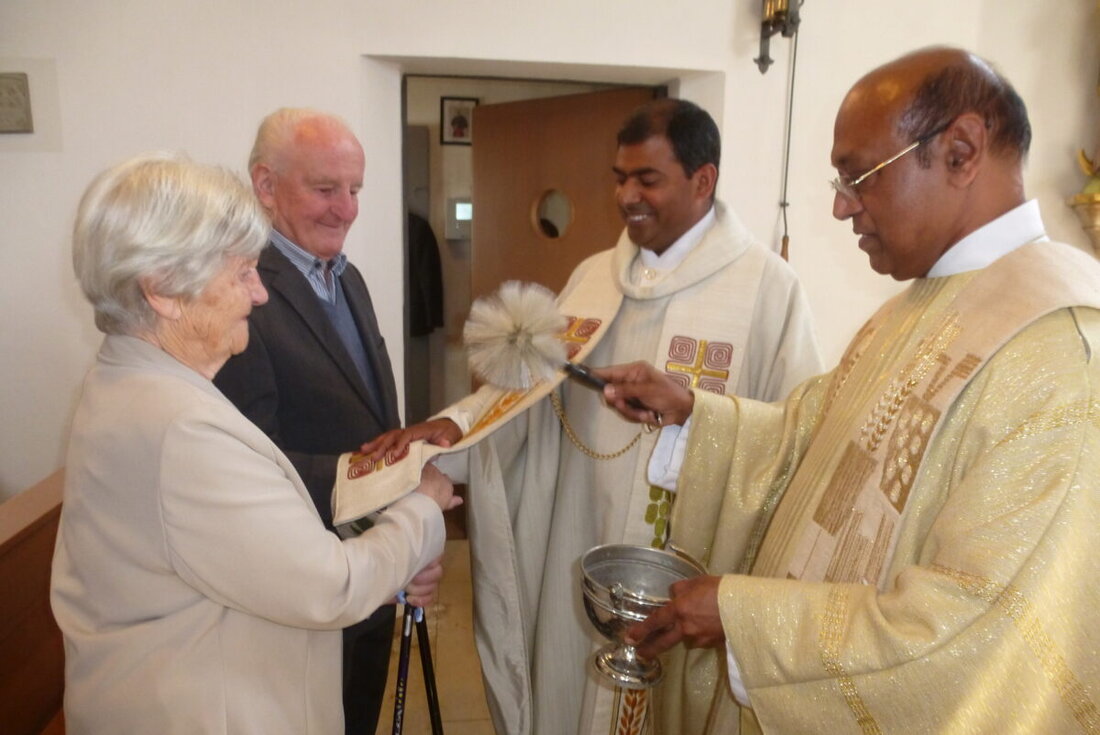 Dürnast. Eiserne Hochzeiten sind Feste, die Seltenheitscharakter haben: Benno (89) und Agnes Fischer (86) feierten, geistig fit, dieses besondere Jubiläum mit einem familiären Dankgottesdienst am Samstag in der Dürnaster Marienkirche und anschließend in der Rödlaser Berghütte. 