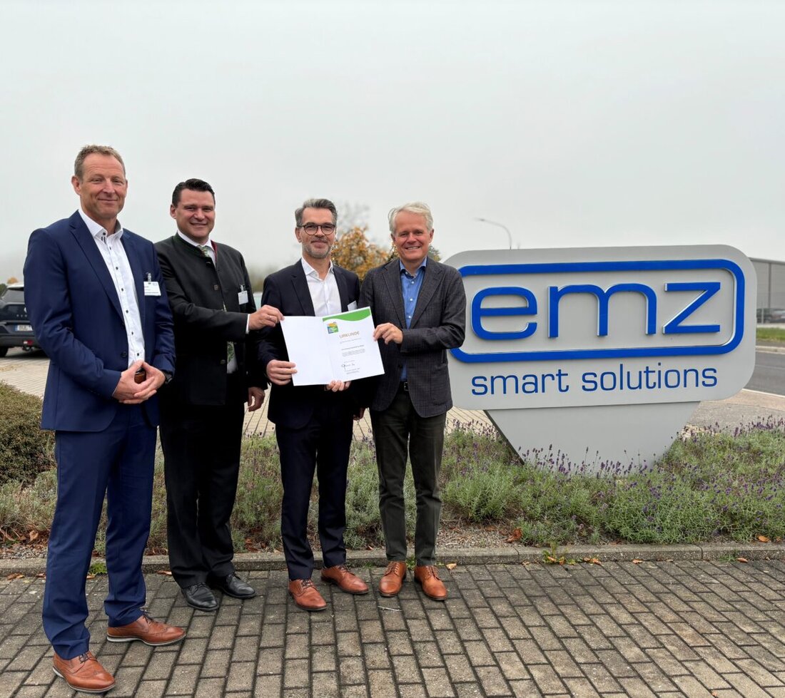 Nabburg. emz-Hanauer wurde zum 5. Mal für sein Engagement im Umwelt- und Klimapakt Bayern ausgezeichnet, betont sein nachhaltiges Wirtschaften und plant weiteres Wachstum.