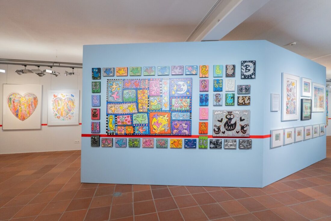 Tirschenreuth. Die farbenfrohe James-Rizzi-Ausstellung im MuseumsQuartier geht in den Endspurt: Noch bis einschließlich 2. August läuft die Retrospektive mit über 500 Originalen und 3-D-Grafiken des New Yorker Pop-Art-Künstlers.