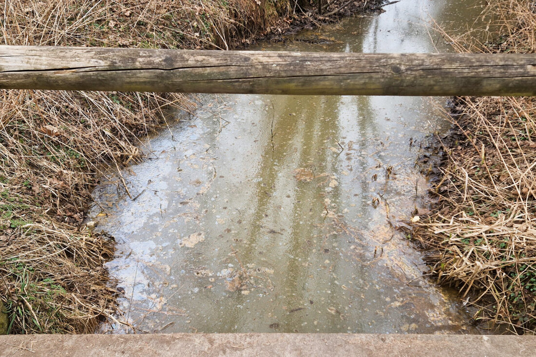 Amberg. Ein vermeintlicher Ölfilm sorgte für Unruhe. Doch es besteht kein Risiko für die Umwelt.