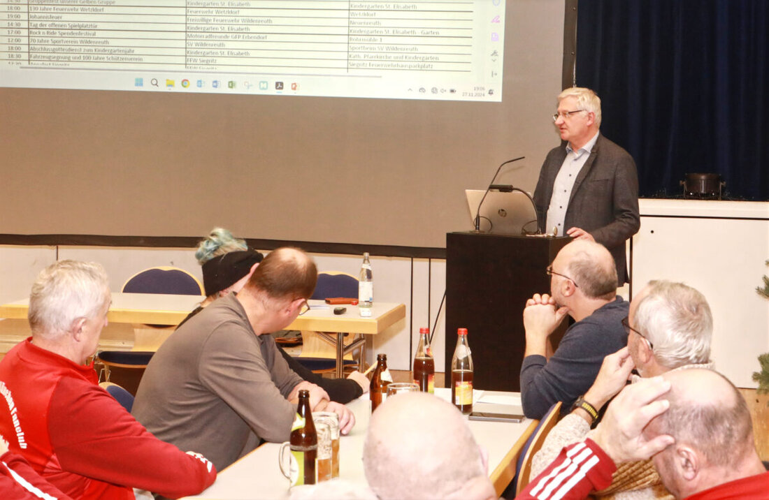 Erbendorf. Bei der Vereinsvorständeversammlung wurde Rückblick auf ein erfolgreiches Bürgerfest gehalten und für 2025 die Fortsetzung beschlossen. Änderungen bei der Organisation und Ausstattung der Vereinsfeste wurden thematisiert.