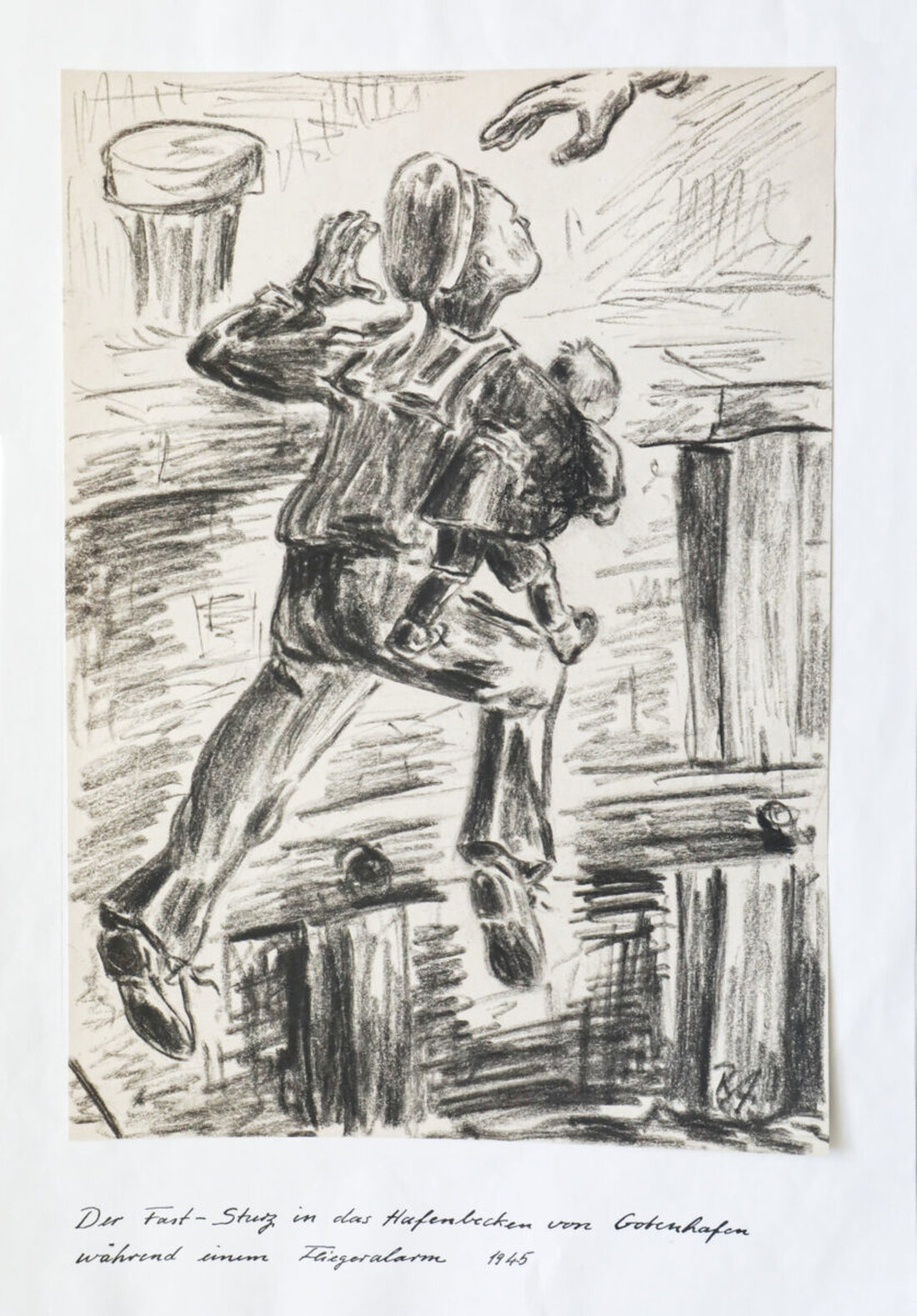 Erbendorf. Das Museum Flucht-Vertreibung-Ankommen verlängert die Ausstellung "Rudolf Arndt: Eine Flucht in Bildern" bis zum 6. Juli, welche Arndts Flucht aus Ostpreußen in Kohlezeichnungen darstellt.