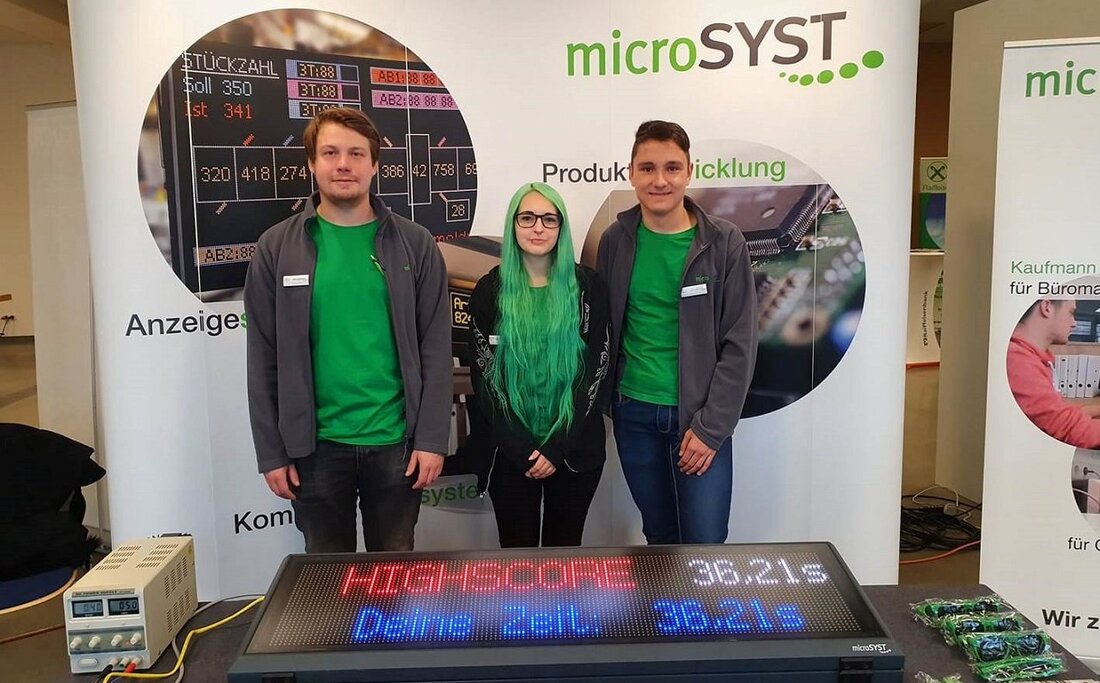 Erbendorf. In der Erbendorfer Stadthalle drehte sich jüngst alles um das Thema Ausbildung. Denn die Stadt Erbendorf lud in Zusammenarbeit mit dem Mittelschulverbund Erbendorf-Windischeschenbach zur Ausbildungsmesse. Mit dabei: Microsyst aus [&hellip;]