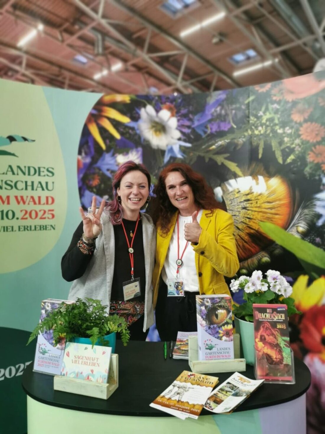 Furth im Wald. Teams der Landesgartenschau 2025 präsentierten sich auf drei Messen von München bis Passau, um für das Ereignis vom 22. Mai bis 5. Oktober zu werben.