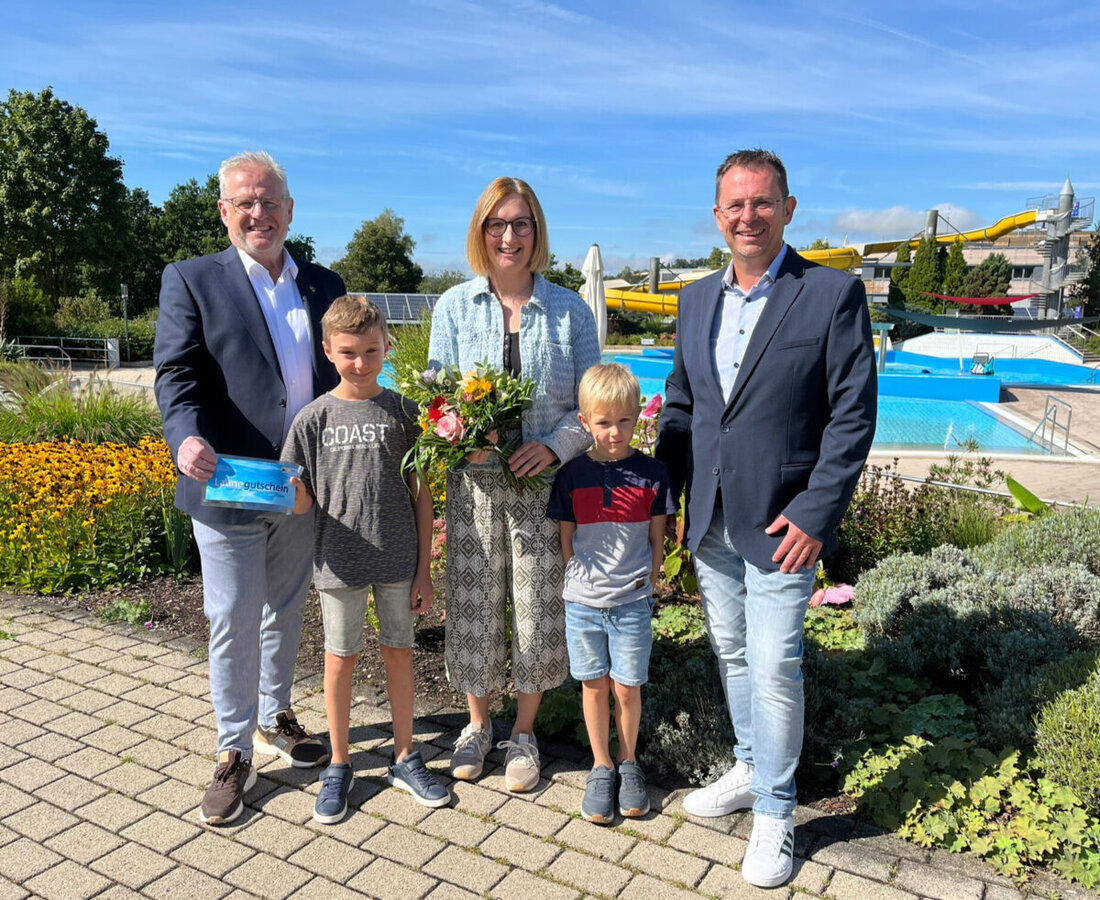 Schwandorf. Das Erlebnisbad feierte Ende August den 100.000. Besucher. Die Saison läuft voraussichtlich bis 21. September.