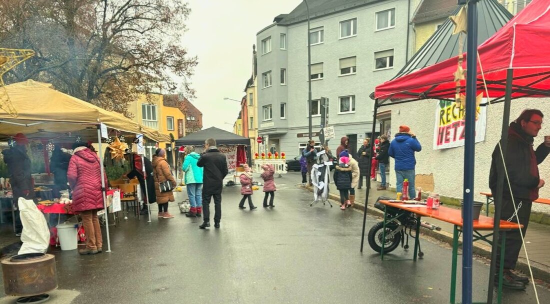 Weiden. Im Stadtteil Scheibe feierte das Bündnis Stadtteilfest am 7. Dezember 2025 von 14 bis 19 Uhr sein erstes Winterfest als solidarische Alternative zum Altstadtmarkt. Die Resonanz war groß.