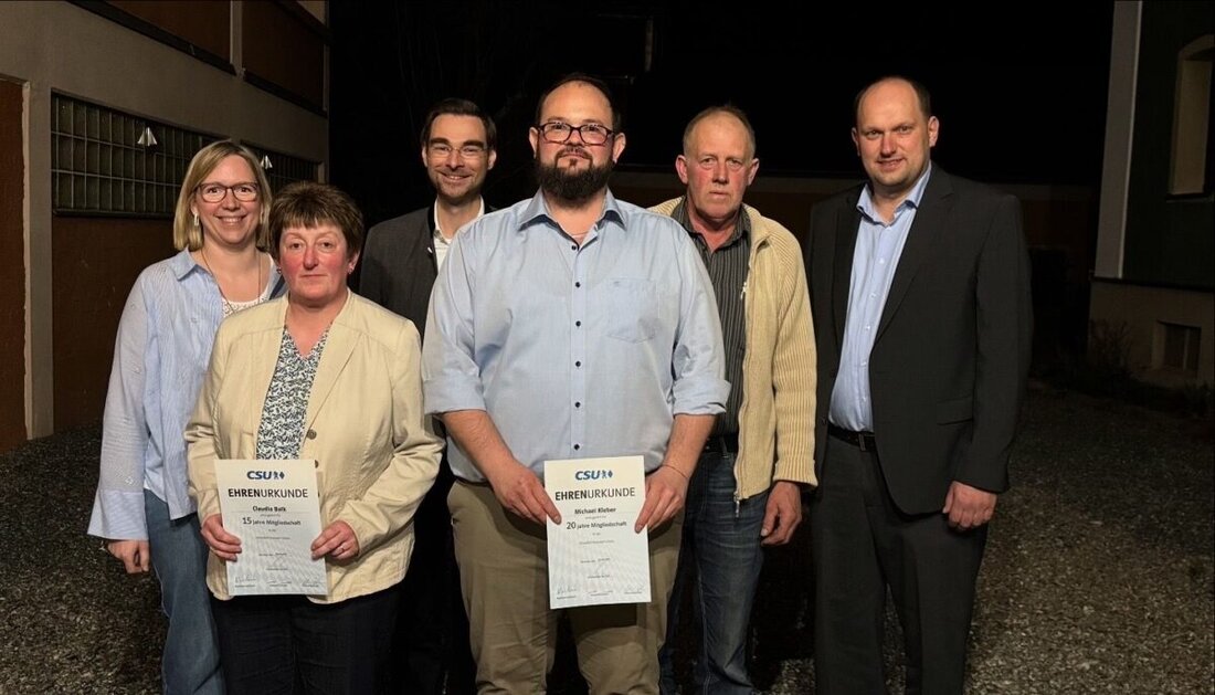 Eslarn. Der CSU-Ortsverband wählt erstmals eine Frau, Eva-Maria Procher, zur Vorsitzenden und bestimmt den zweiten Bürgermeister Thomas Kleber als Bürgermeisterkandidaten. Geehrt wurden Mitglieder für langjährige Treue.